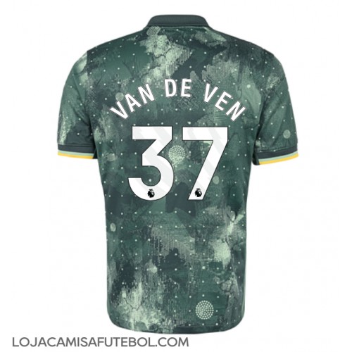 Camisa de Futebol Tottenham Hotspur Micky van de Ven #37 Equipamento Alternativo 2024-25 Manga Curta